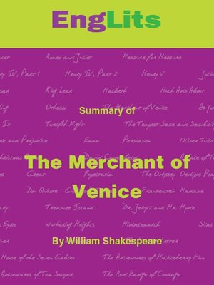 cover image of EngLits: The Merchant of Venice